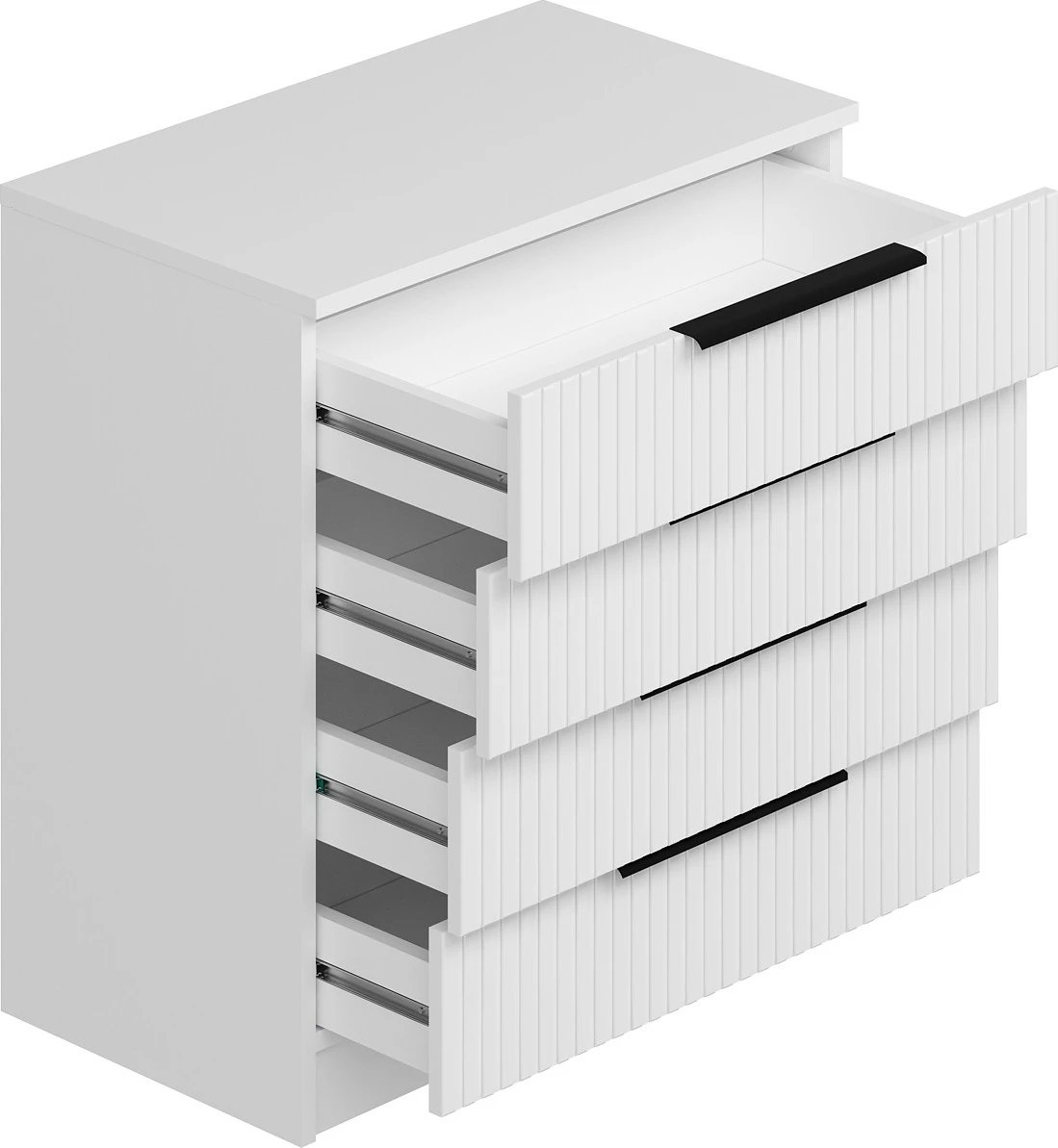 Komodë Hanah Home, Kale, e bardhë, 7912