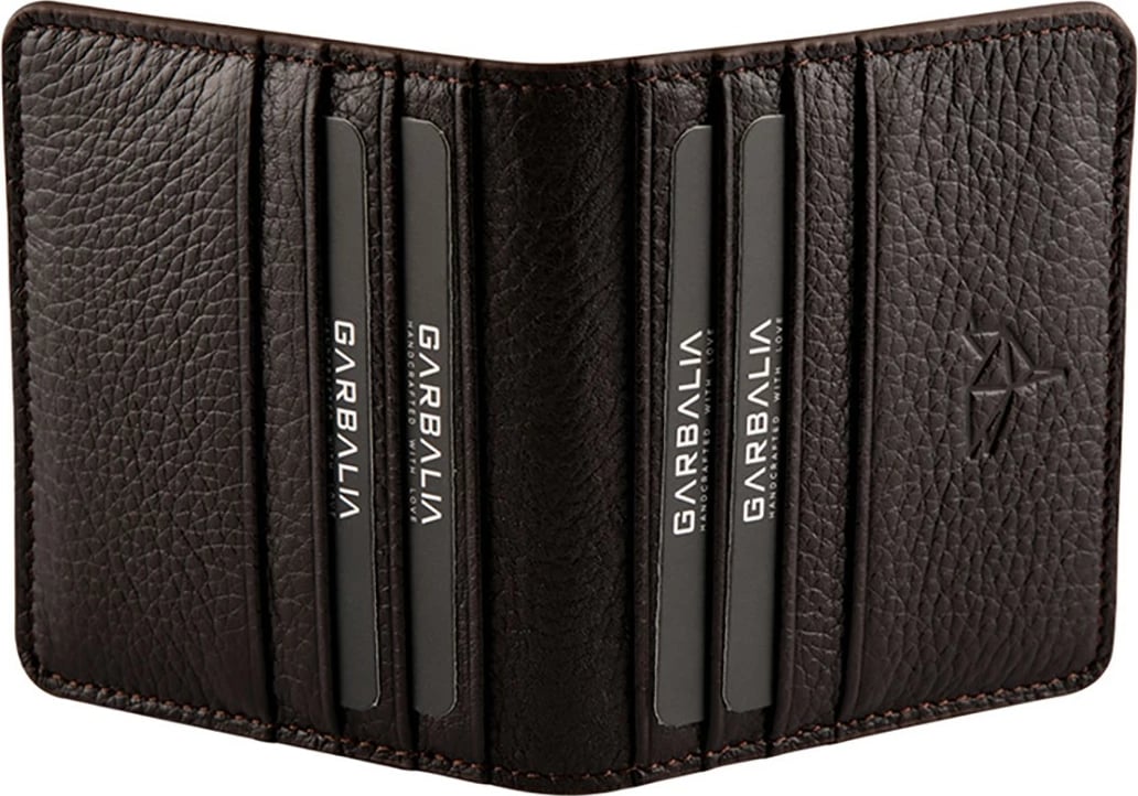 Portofol për burra, lëkurë origjinale, ngjyrë kafe, Zoozie Bags Argenta