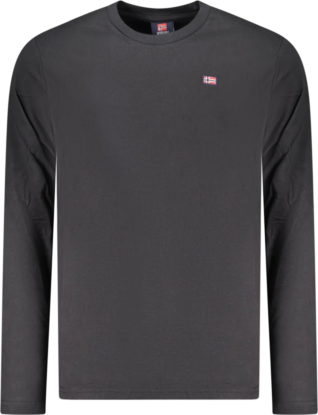 Maicë me mëngë të gjata NORWAY 1963 meshkuj, e zezë