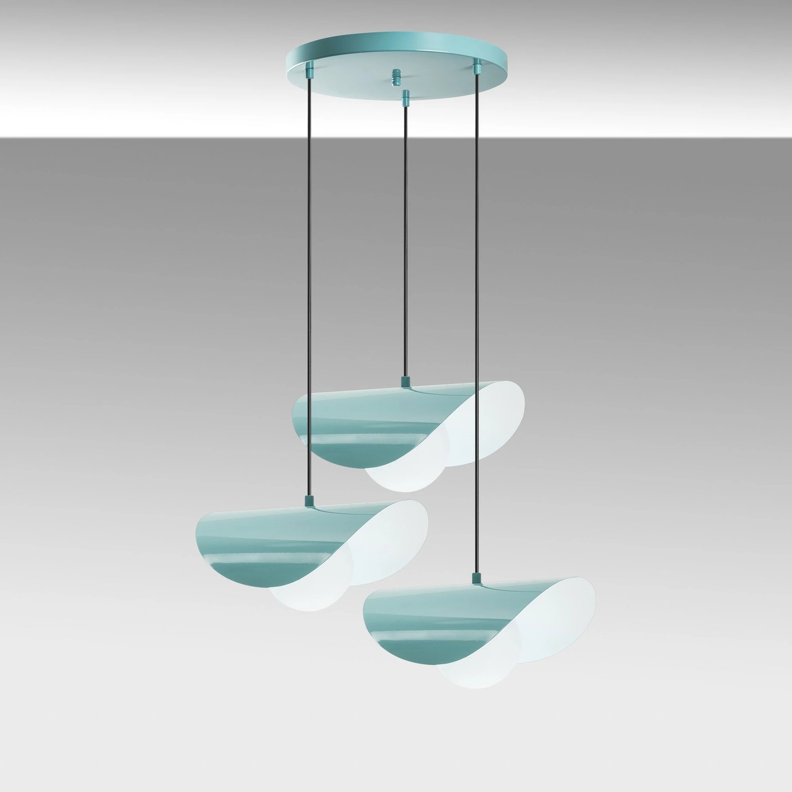 Llambë tavani Opviq, Vatoz - Nus - 6141, ngjyrë turquoise