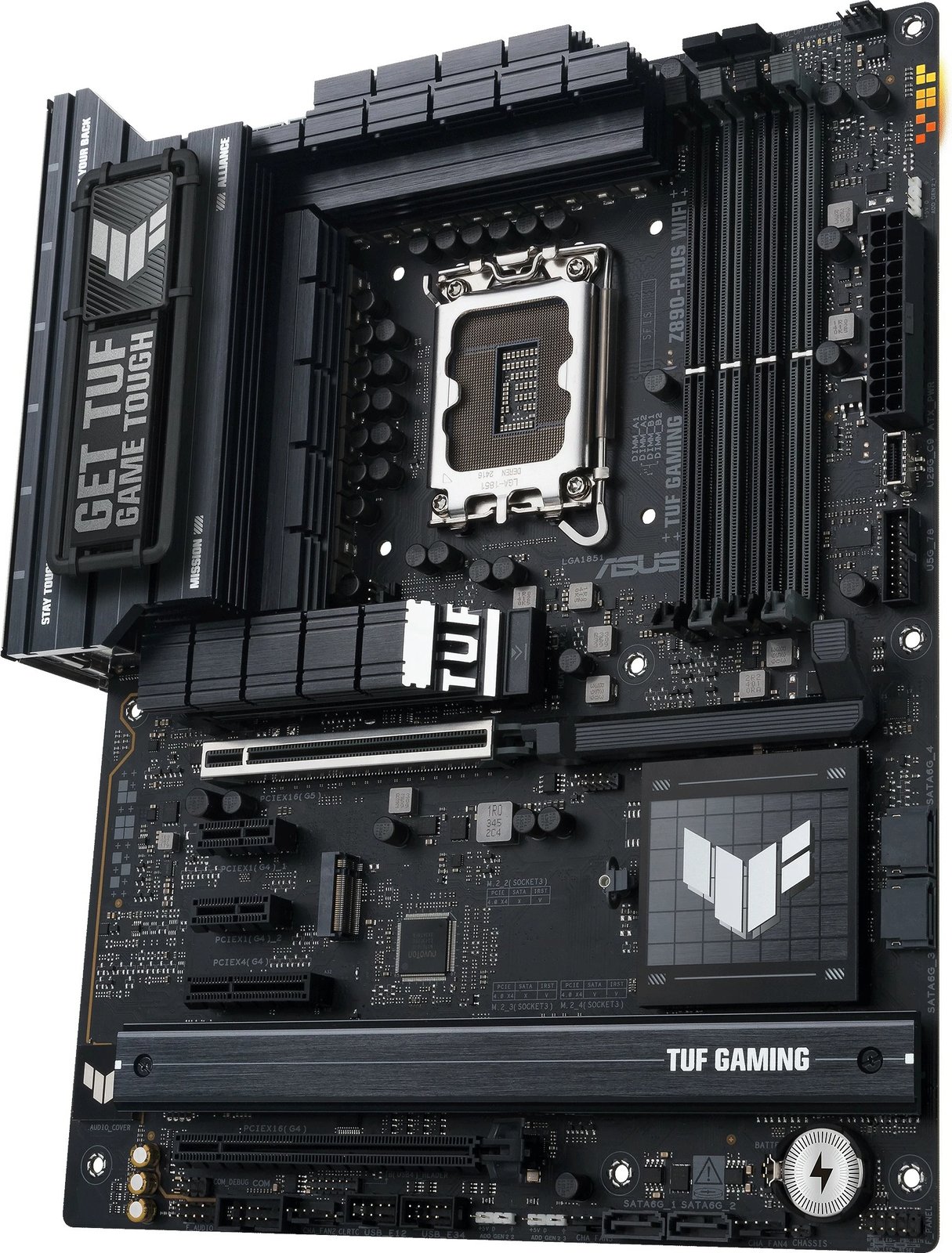 Pllakë amë ASUS TUF GAMING Z890-PLUS WIFI, Intel, LGA 1851, DDR5, 192 GB