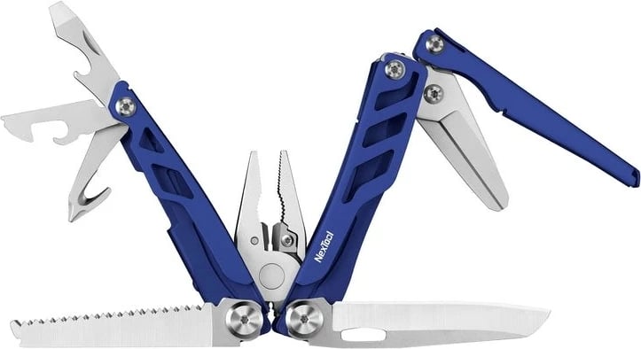 Multitool NexTool FLAGSHIP Pro NE20271, 16 funksione, kaltër me çantë rripi