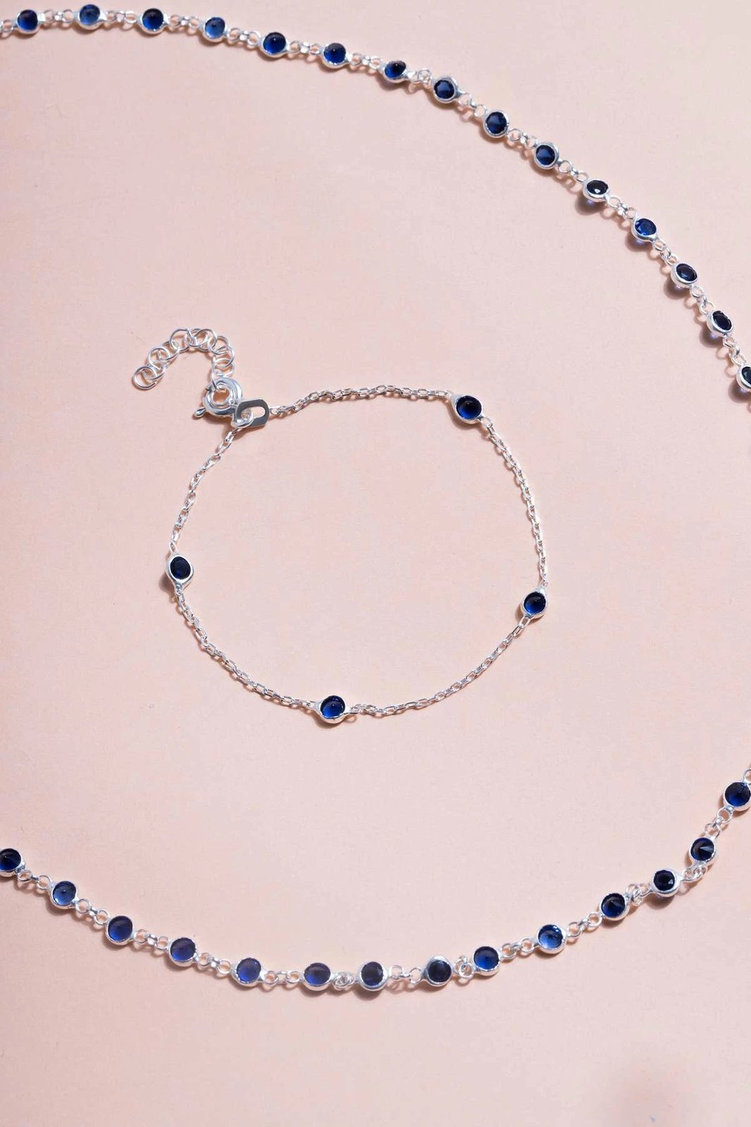 Set varëse dhe vathë argjendi Jumeon, TFNY65230, ngjyrë kaltër e errët