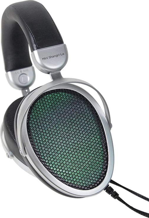 Kufje HiFiMAN Mini Shangri La elektrostatike, Wired, argjendtë/zezë
