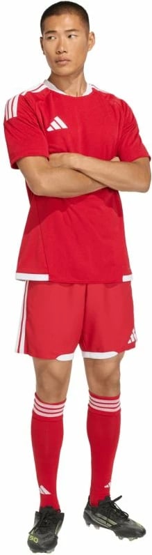 Fanellë futbolli adidas për meshkuj, kuqe-bardhë