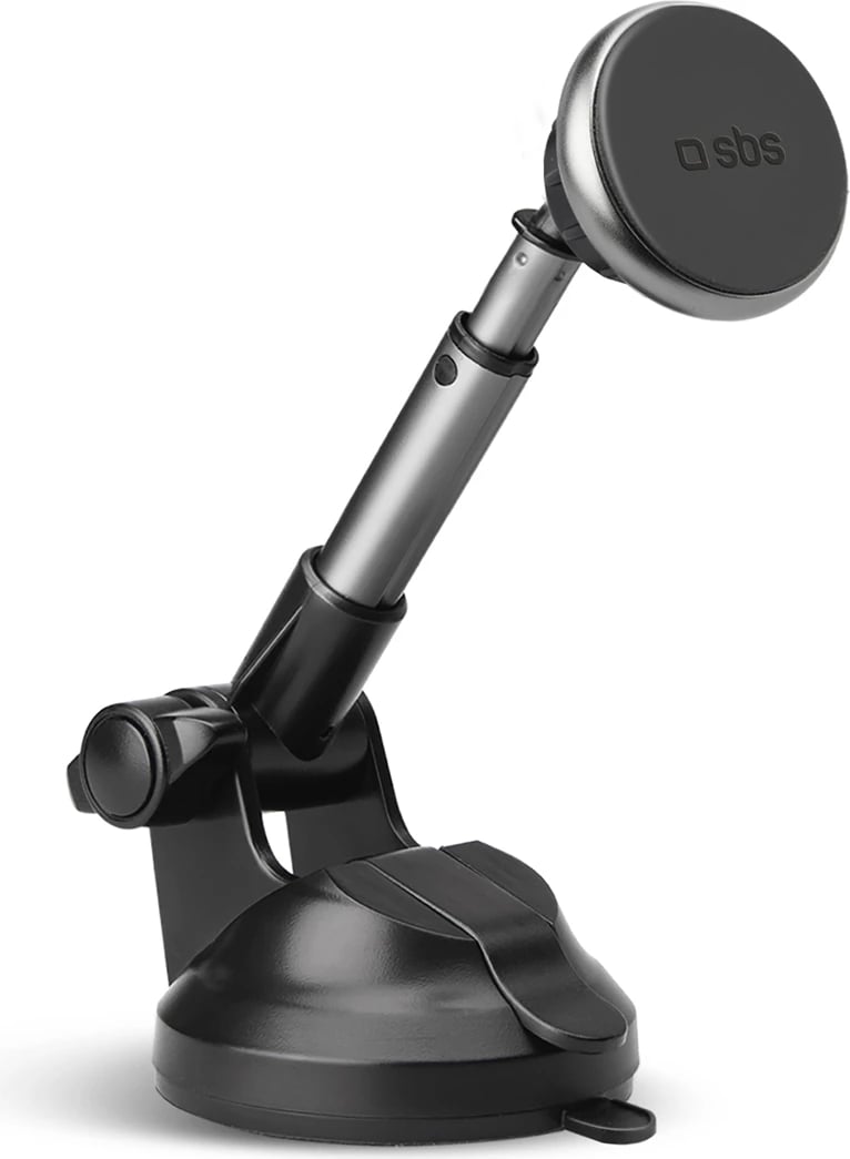 Mbajtës teleskopik për celular SBS TESUPMAGEXT, MagSafe, i zi