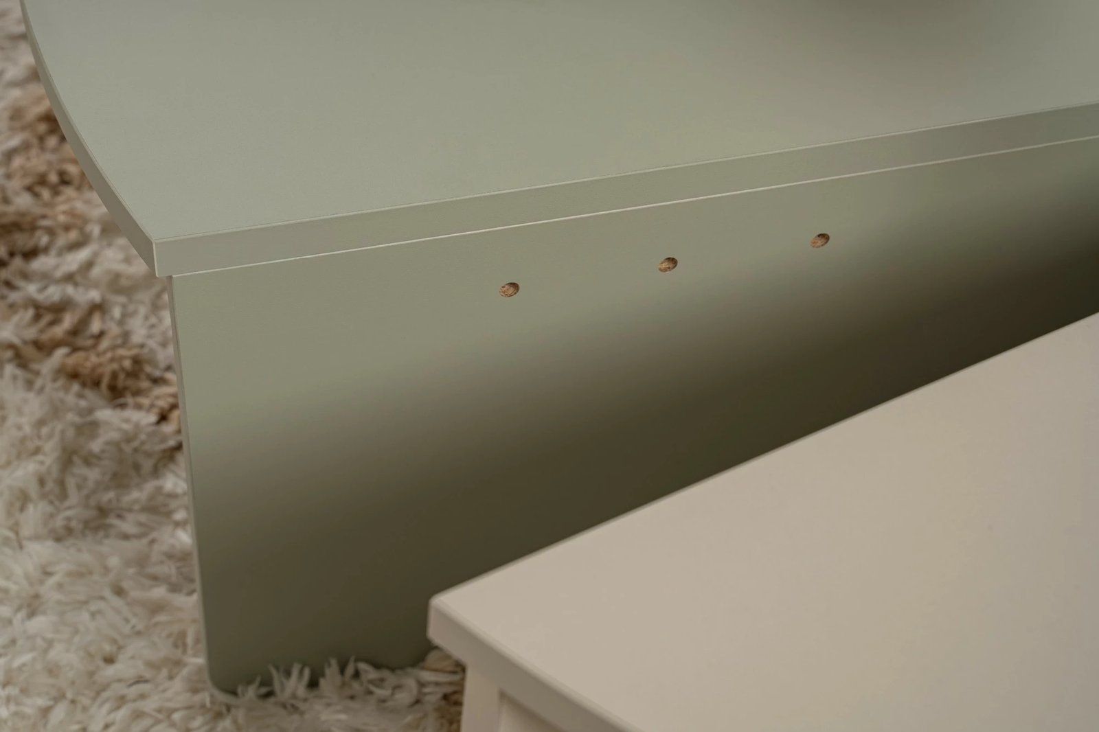 Set tavoline kafeje Nordure, Orion, ngjyrë jeshile e hirit dhe gur ranor