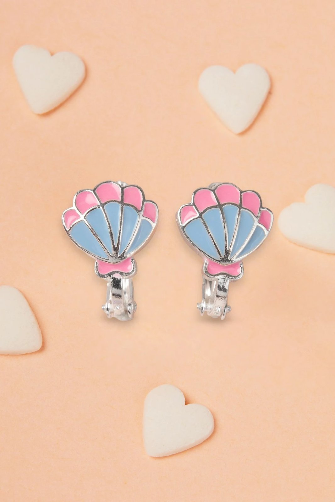 Vathë argjendi Elika Silver, ELKMD50503, ngjyrë kaltër dhe rozë