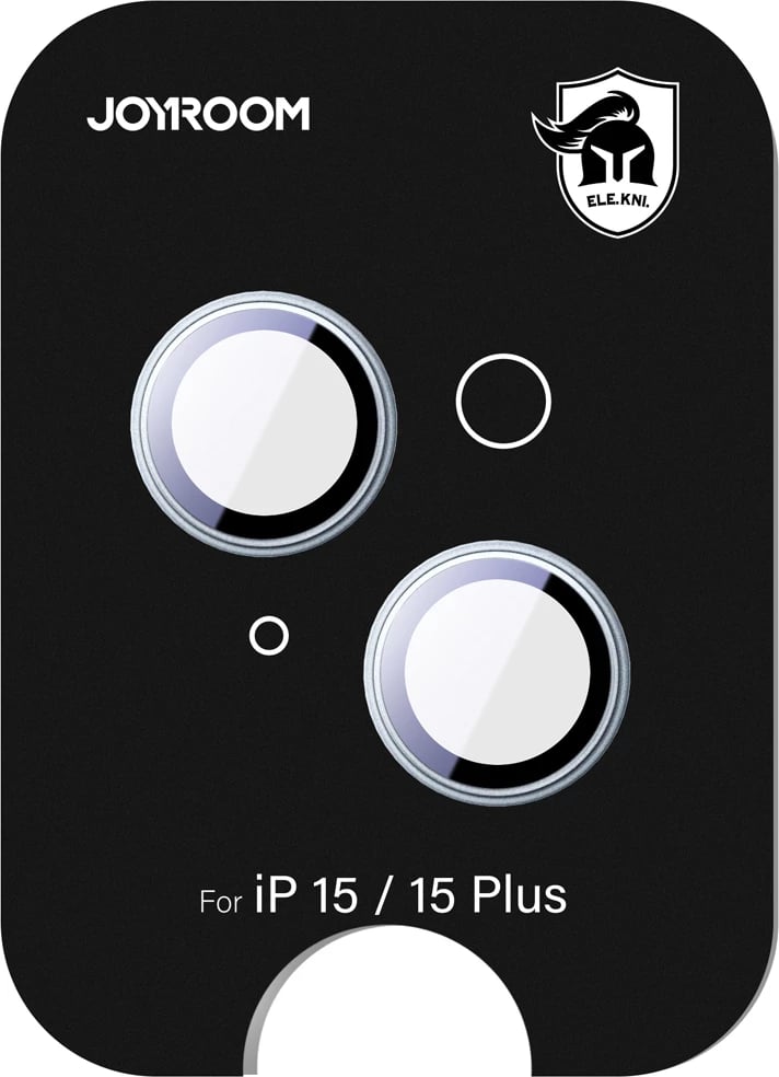 Mbrojtës xhami për kamera Joyroom JR-MFY0250 për iPhone 15/15 Plus, Blu
