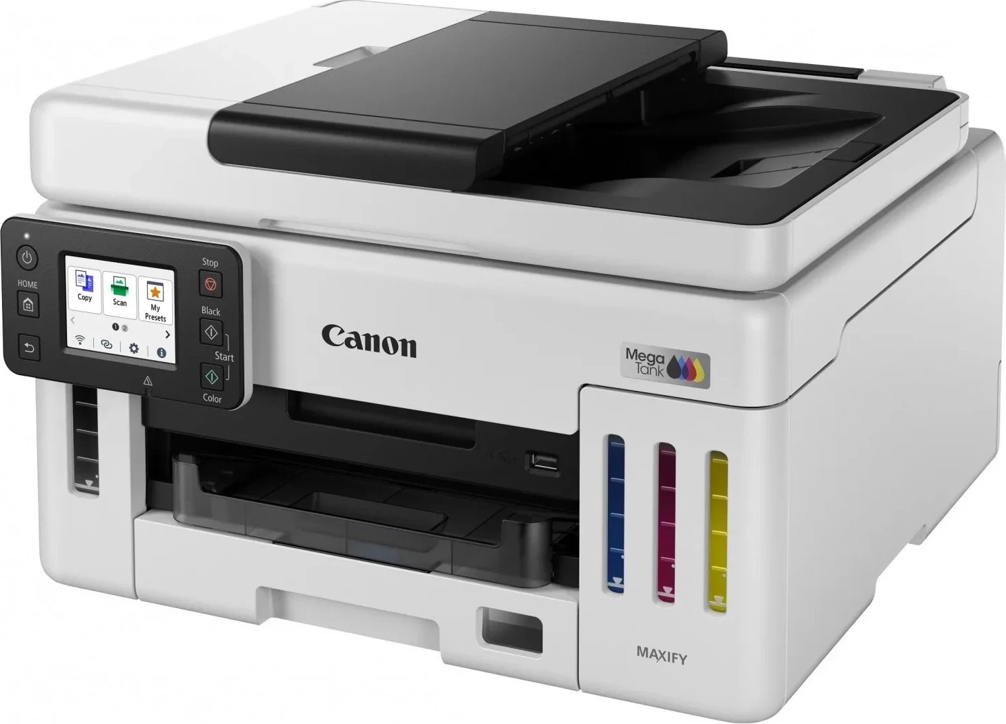 Printer Canon MAXIFY GX6140, inkjet, multifunksional, i bardhë Printer Canon MAXIFY GX6140, inkjet, multifunksional, i bardhë
