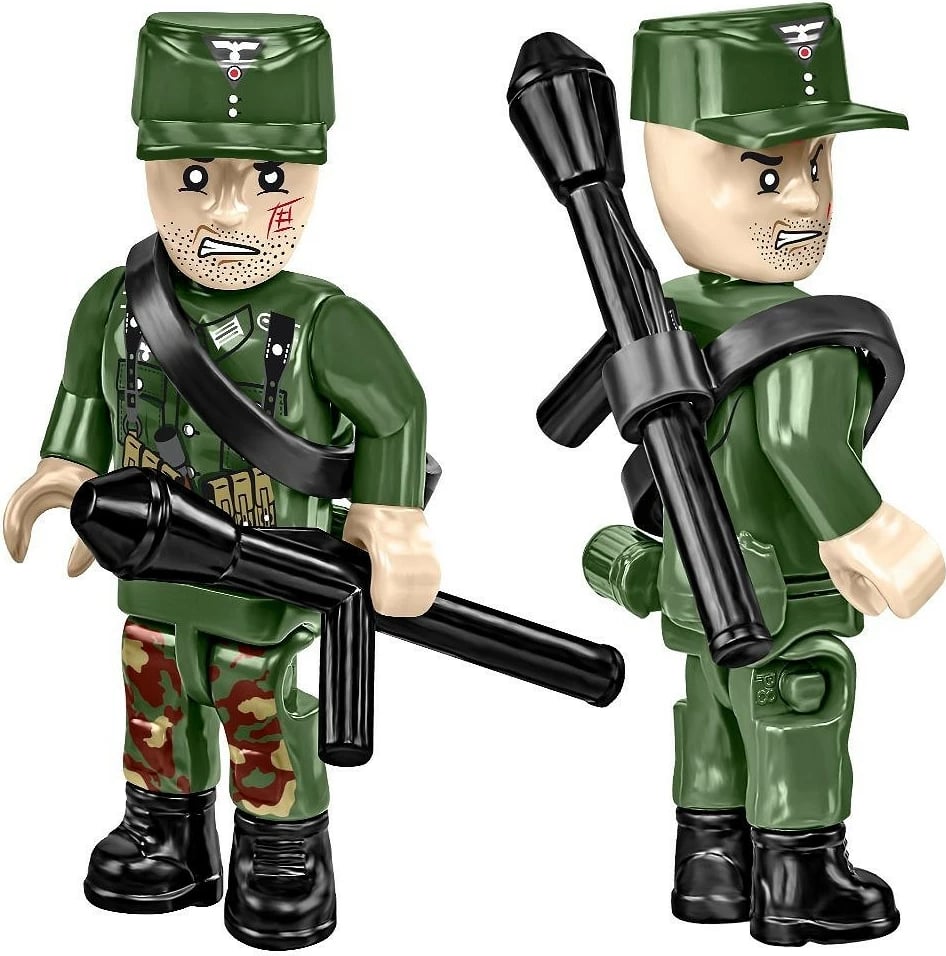 Set blloqesh Cobi Klocki Half-Track Sd.Kfz.251, 500 pjesë, me figurina, bezhë