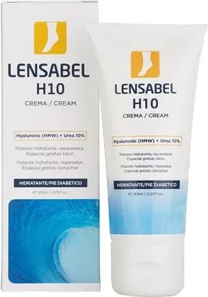 Krem hidratues për këmbë diabetike Lensabel H10, 60ml