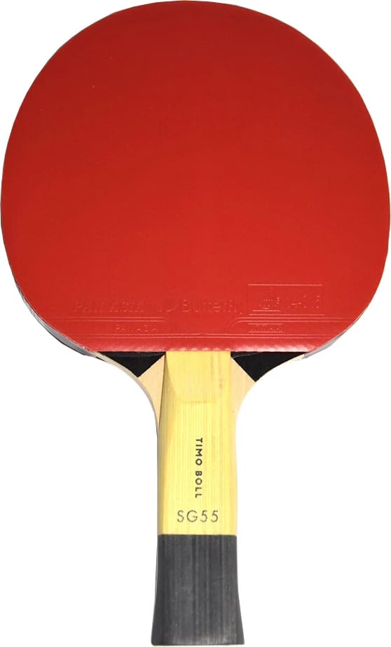Reket ping pongu Butterfly për meshkuj, e verdhë