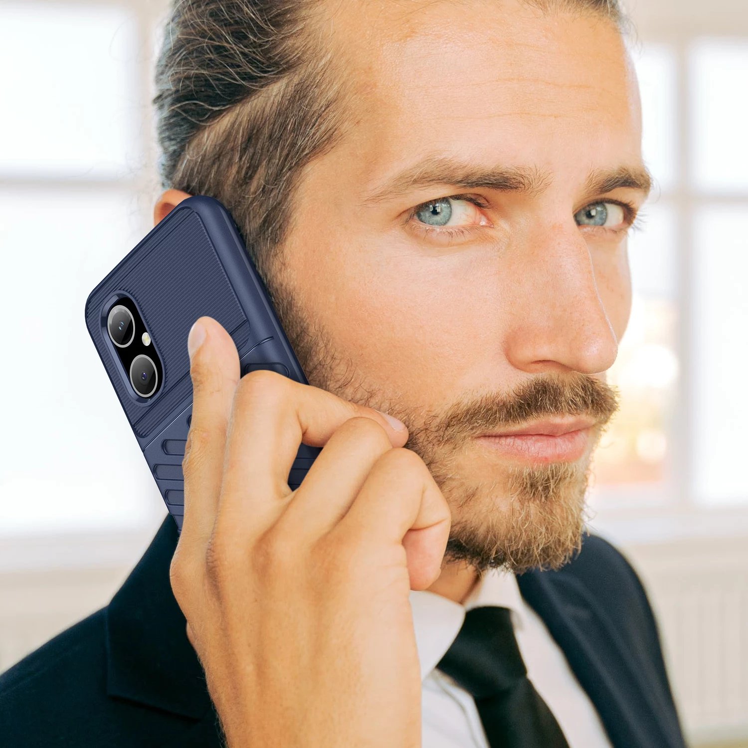 Mbështjellës Hurtel Thunder Case për Xiaomi Poco M4 5G, TPU, Blu