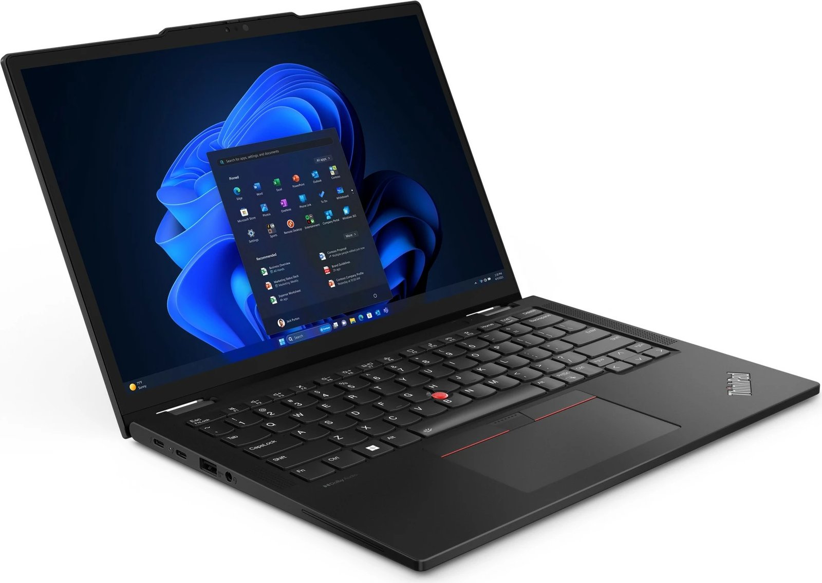 Laptop Lenovo ThinkPad X13 2-in-1 Gen 5, Intel Core Ultra 7, 32 GB RAM, 1 TB SSD, Ekran 13.3 inç, Ngjyrë e zezë