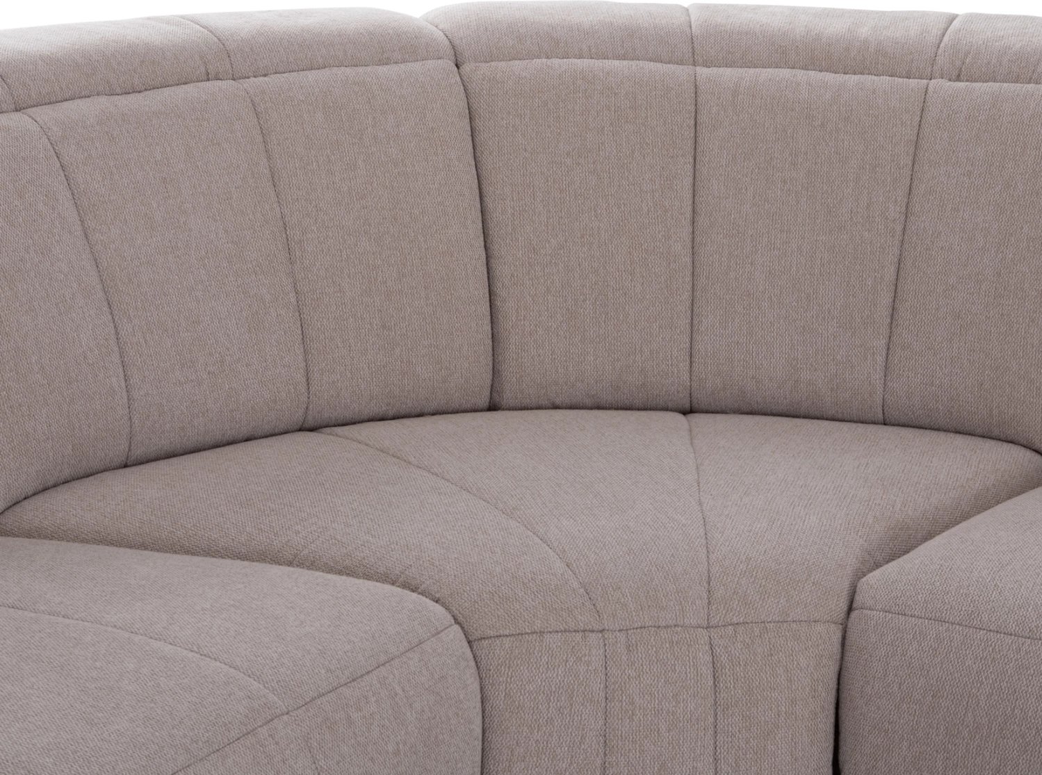 Këndore e madhe me 5 pjesë, 2 ulëse me recliner elektrik, ngjyrë bezhë, ORACLE FH3290.02, 293x293x98cm