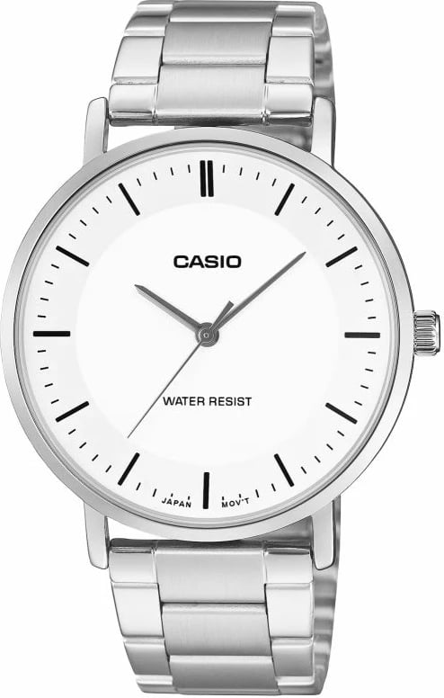 Orë dore për meshkuj CASIO, argjend