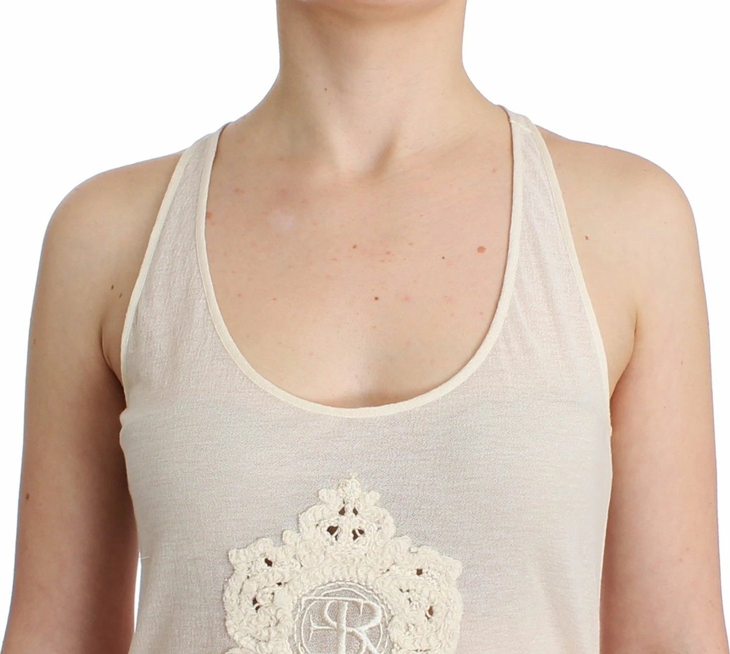 Maicë për femra Ermanno Scervino, e bardhë 