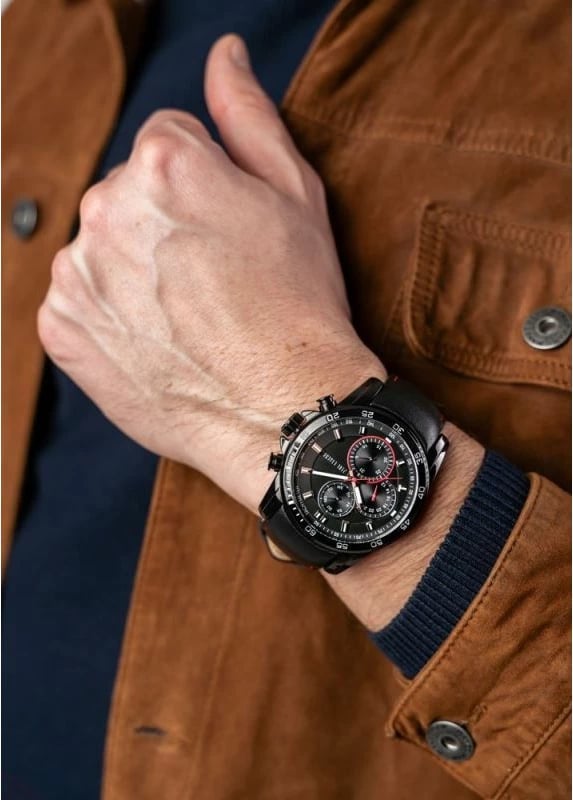 Orë dore për meshkuj Paul Lorens, e zezë