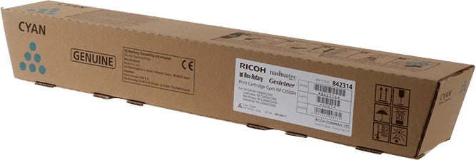 Toner Ricoh IM C2500H 842314 rendiment 10500 faqe cyan