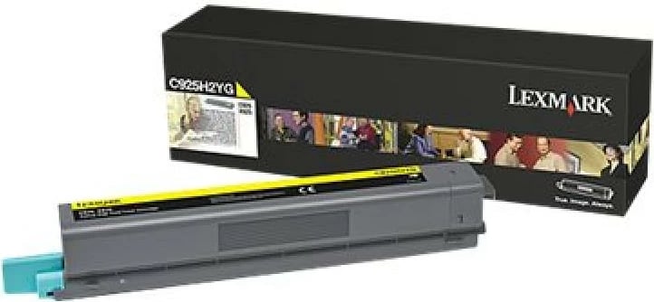 Toner Lexmark C925H2YG kapacitet i lartë 5500-8800 faqe origjinal, e verdhë