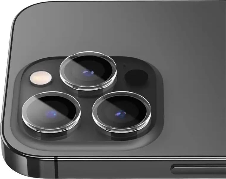 Mbështjellës xhami për lente Baseus për iPhone 13 Pro/13 Pro Max, transparent