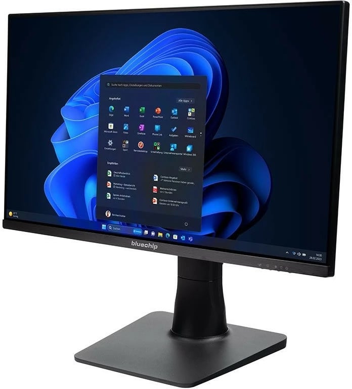 Kompjuter All-in-One bluechip BUSINESSline AIO2350, i5 14400, 16GB RAM, 500GB SSD, 23.8" LED IPS, Wi-Fi 6, Windows 11 Pro