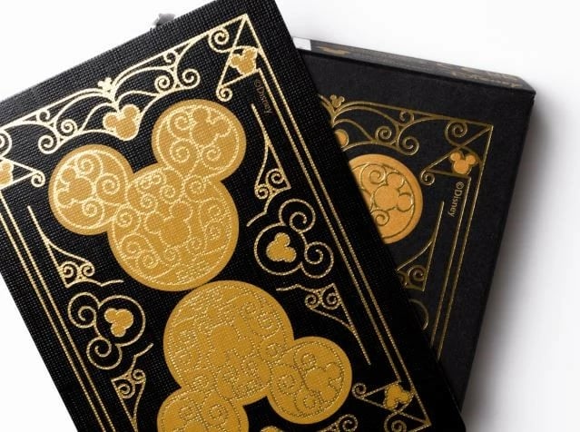 Letra loje Bicycle Mickey Mouse Black & Gold, 95546