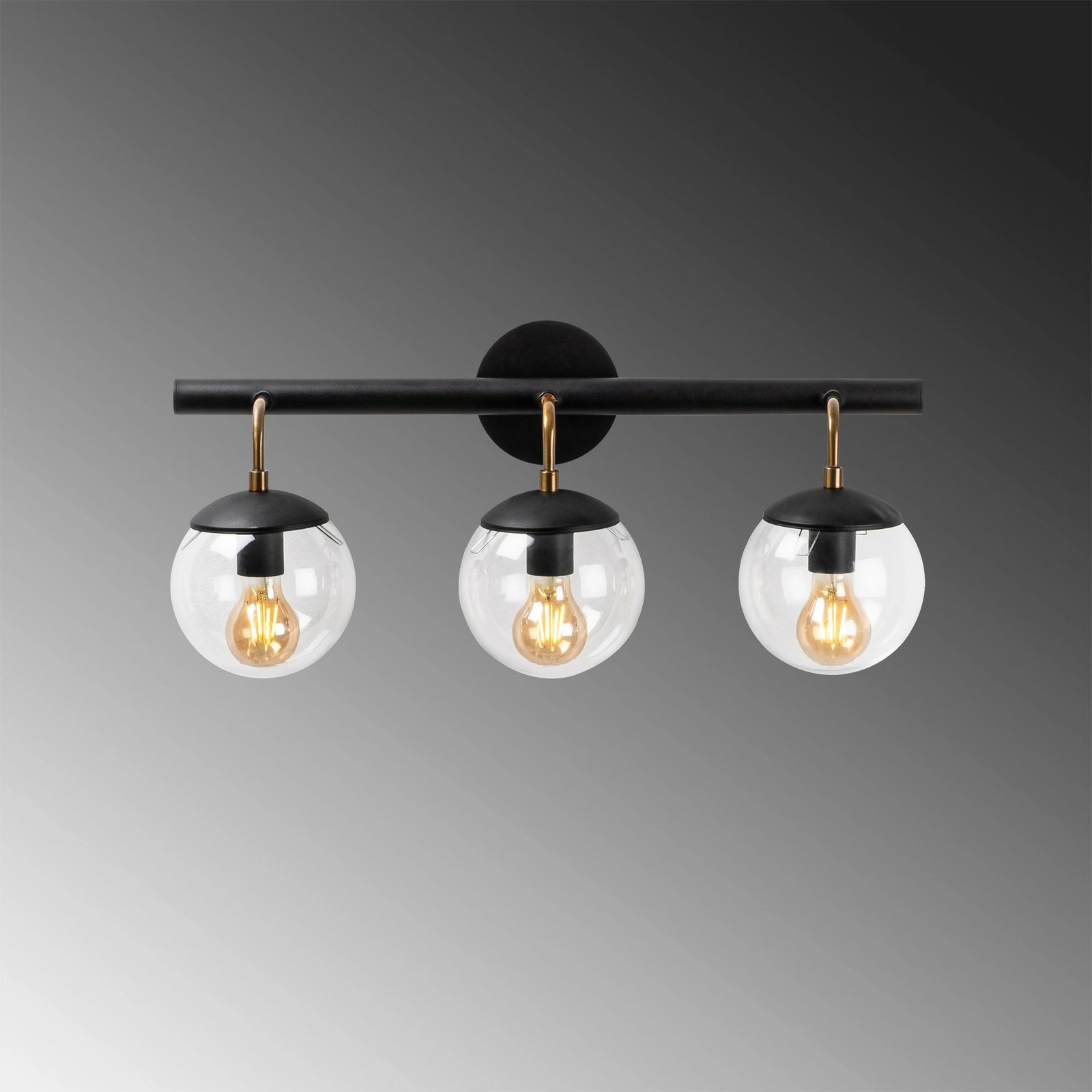 Llambë muri industriale Opviq, Gondol - 3032, e zezë