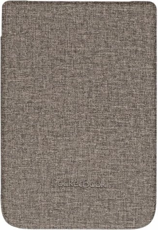 Mbështjellës Pocketbook Flip, folio, 6 inch, kafe/gri