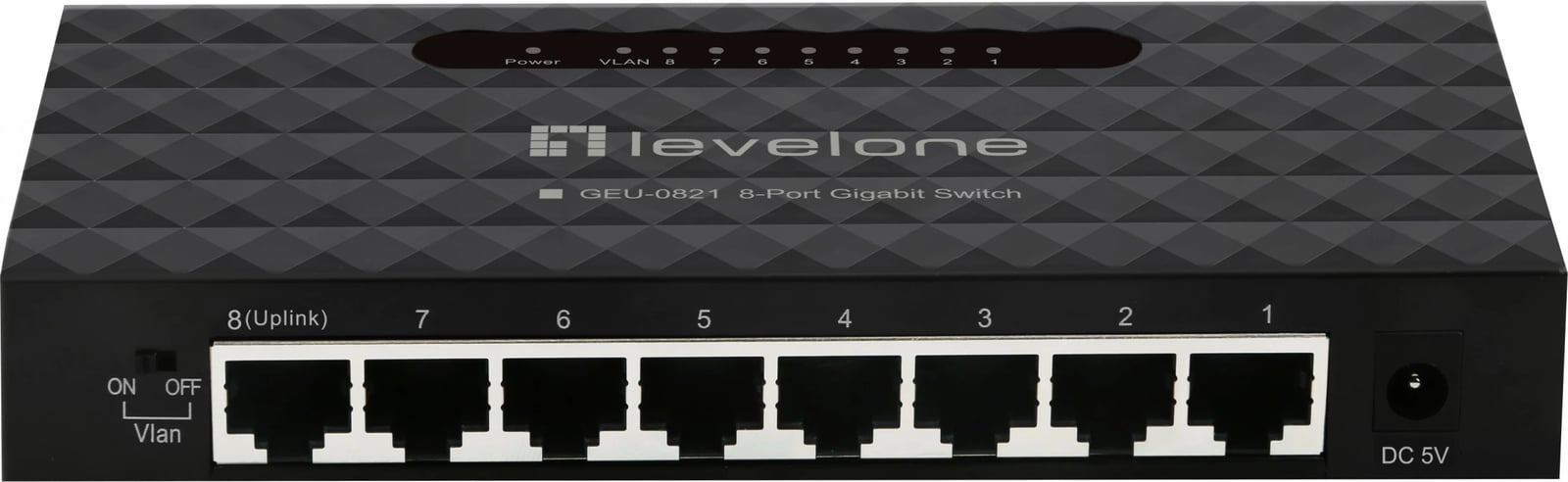 Switch LevelOne GEU-0821, 8 porta, Gigabit Ethernet, Managed, i zi