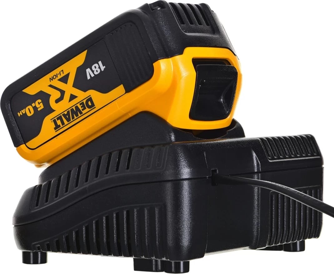 Drill/driver DeWalt DCD805P2T, 18V, 2x5.0Ah, me valixhe TSTAK, Verdhë
