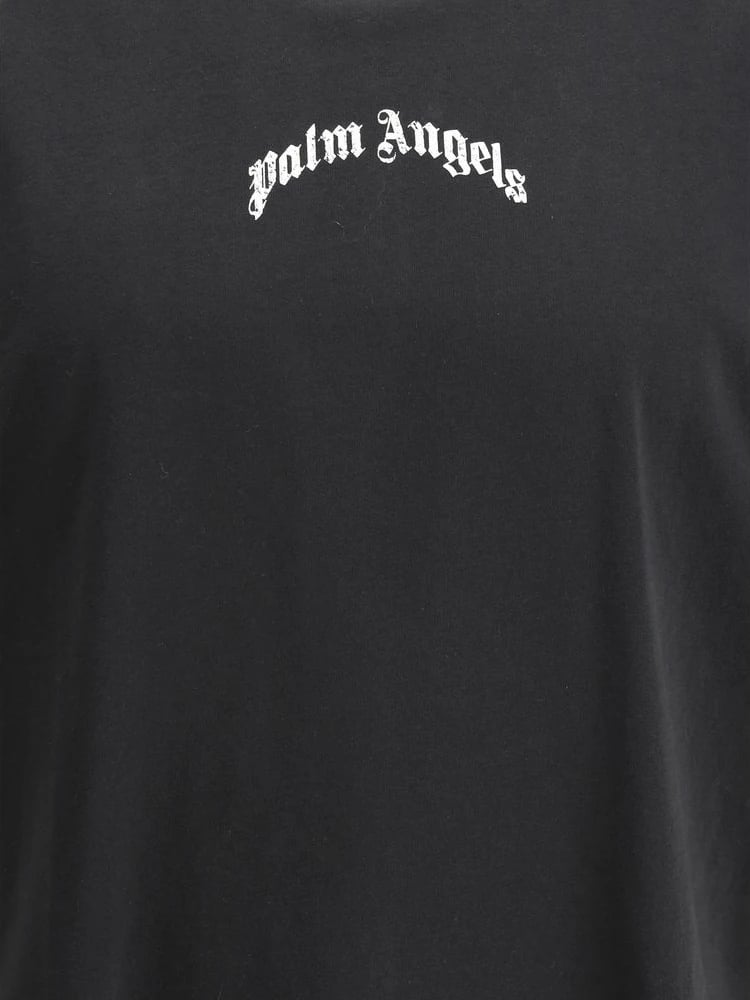 Maicë për meshkuj Palm Angels, e zezë