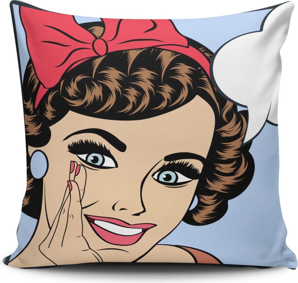 Jastëk mbulesë me dizajn pop-art, shumëngjyrëshe, NKLF-341