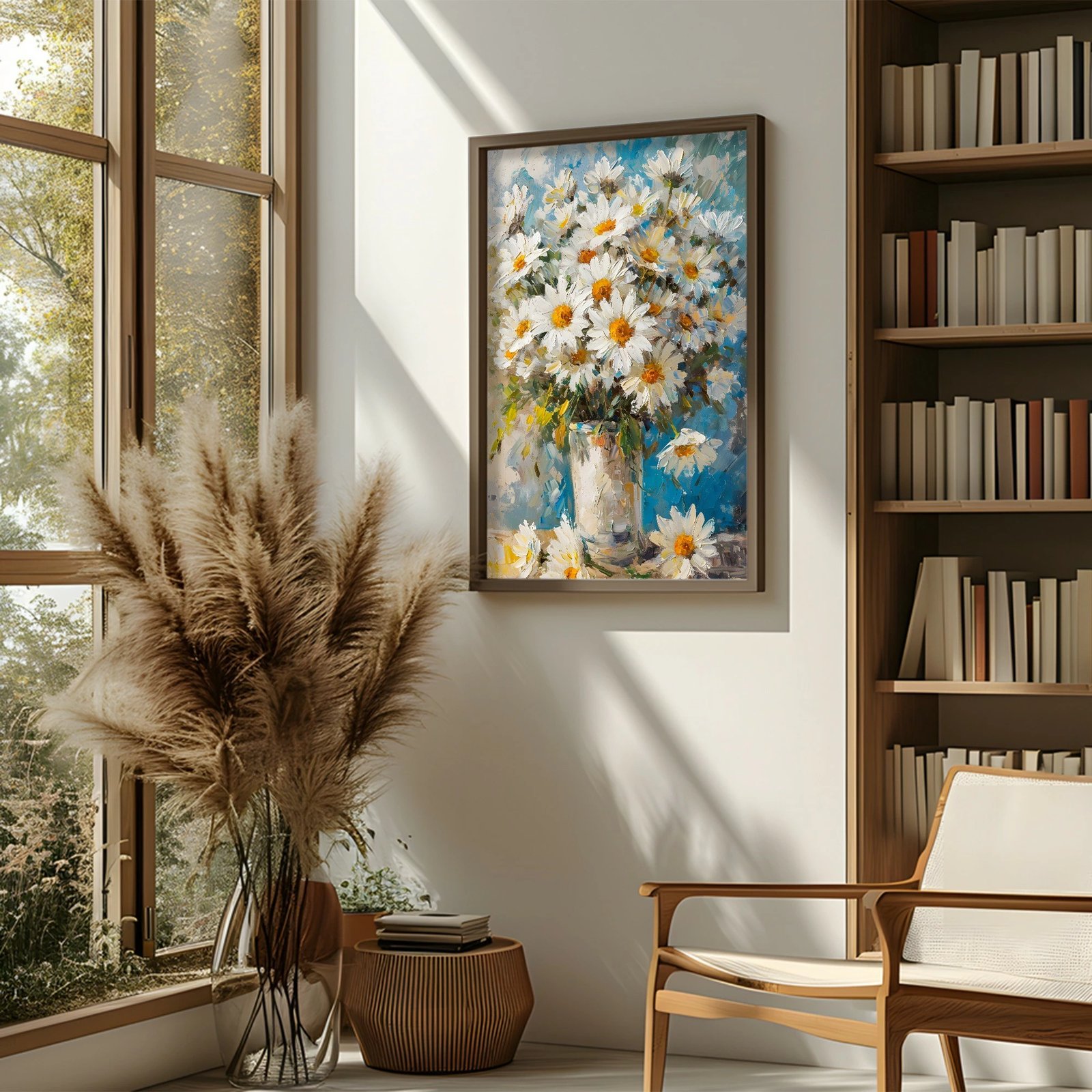 Pikturë dekorative me kornizë MDF, Wallity, AI116, shumëngjyrëshe