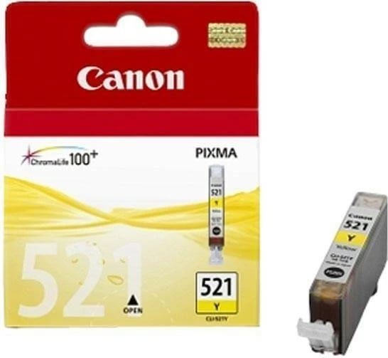 Toner Canon CLI-521, i verdhë, për PIXMA, 9ml
