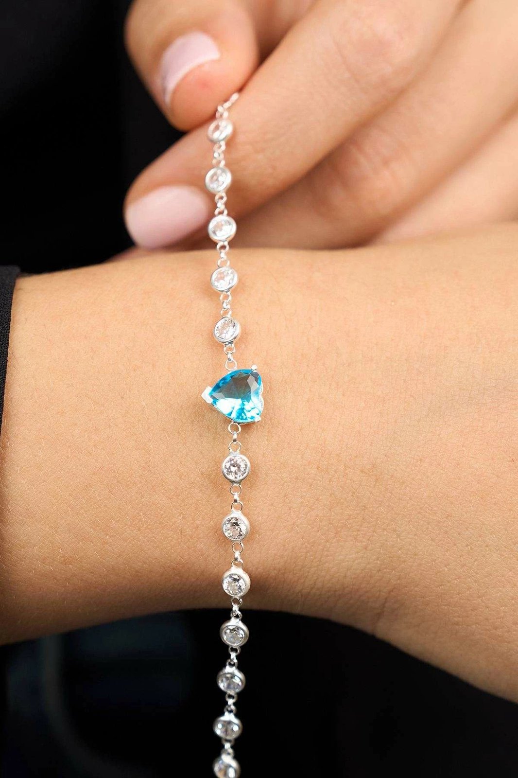 Byzylyk argjendi, ngjyrë e kaltër, Jumeon TFNY65215Mavi