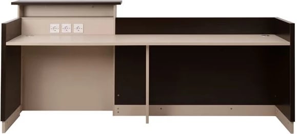 Zyrë pritjeje 240x82 wenge/bezh FH2068.01 240x82x105cm