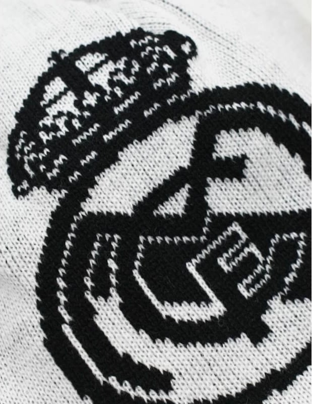 Kapelë reversible Real Madrid, unisex, bardhë/zezë