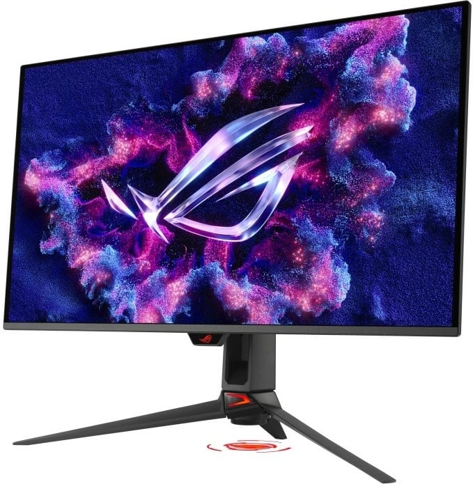 Monitor gaming Asus ROG PG32UCDMR 32" 4K QD‑OLED 240 Hz 0.03 ms HDMI 2.1 DP 2.1 USB‑C 90 W, e zezë