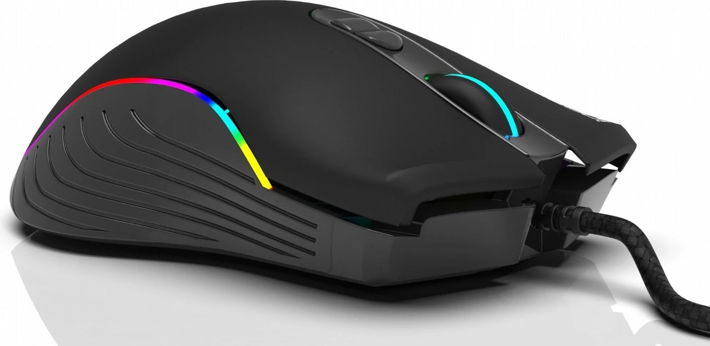 Maus gaming Inca IMG-GT15, 4800 DPI, RGB, 7 butona, USB, i zi