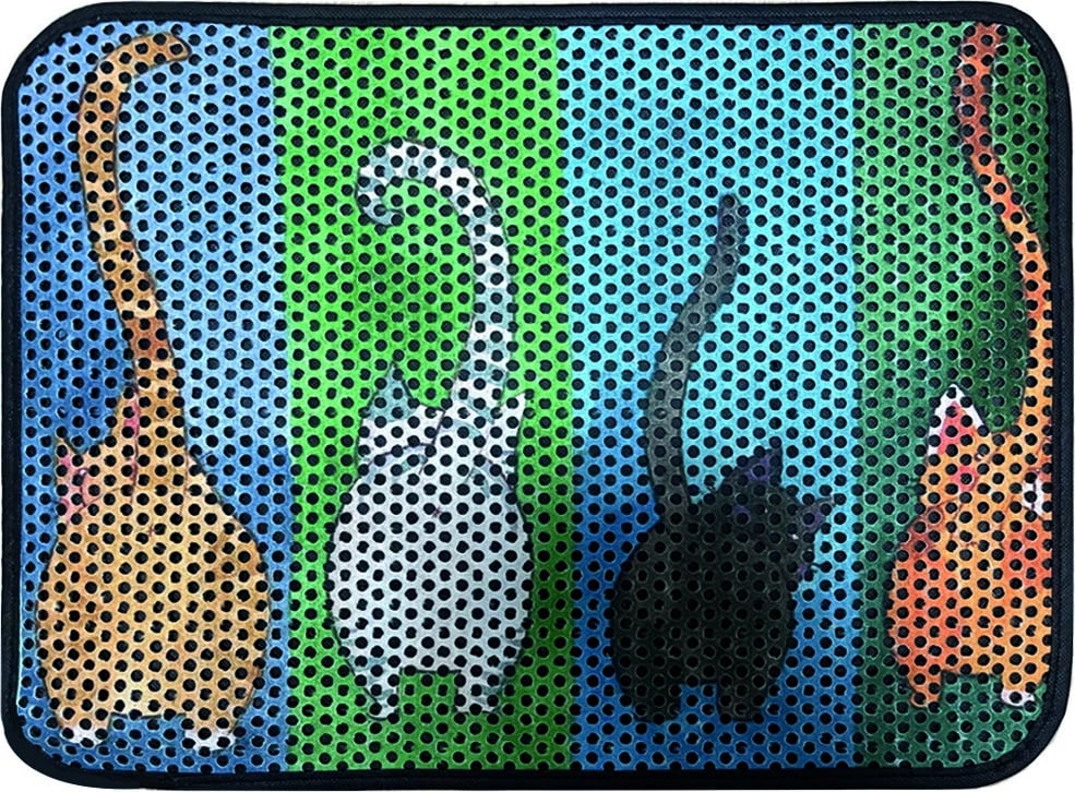 Tapet për rërë mace, Conceptum Hypnose, Gatto Carino, shumëngjyrësh, 40x60cm