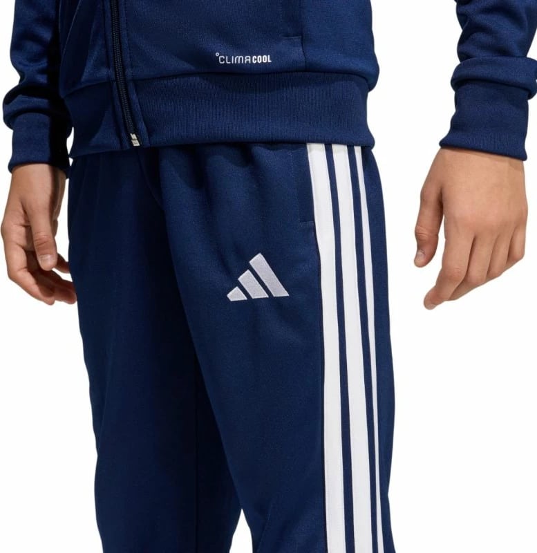 Pantallona sportive për fëmijë adidas, të kaltërta
