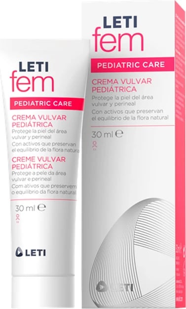Krem për zonën vulvare pediatrike LETI fem 30ml Krem për zonën vulvare pediatrike LETI fem 30ml