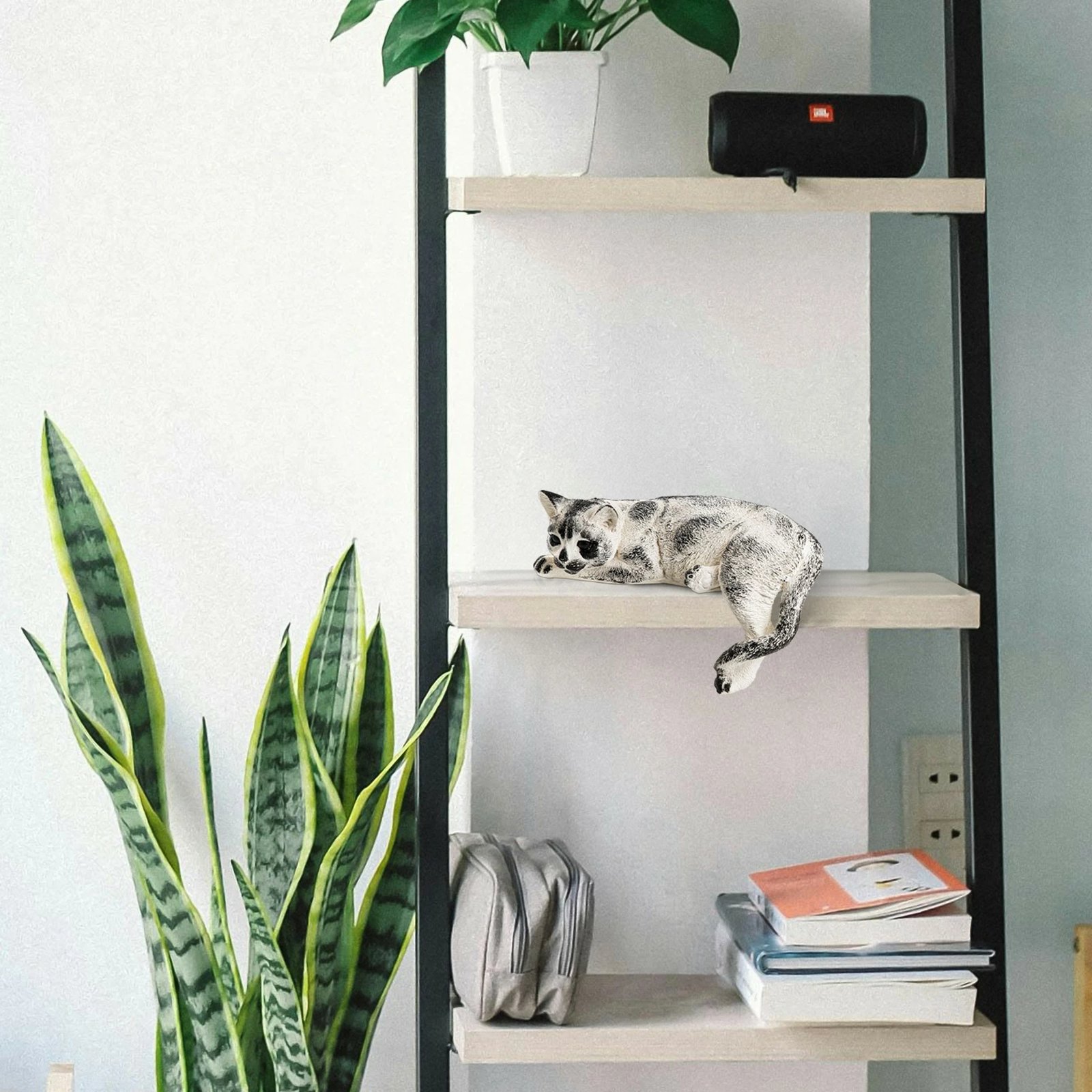 Objekt dekorativ mace, Evila Originals, shumëngjyrëshe, 34x18x16cm