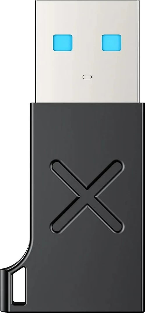 Adapter UNITEK A1049ABK01 USB-A në USB-C 10Gbps, zi