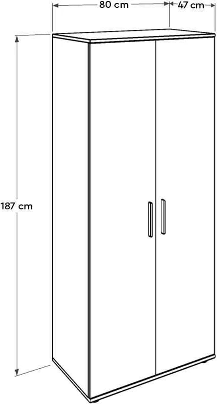 Dollap Hanah Home, ngjyrë arr e çelët, Grd-320-Tt-1