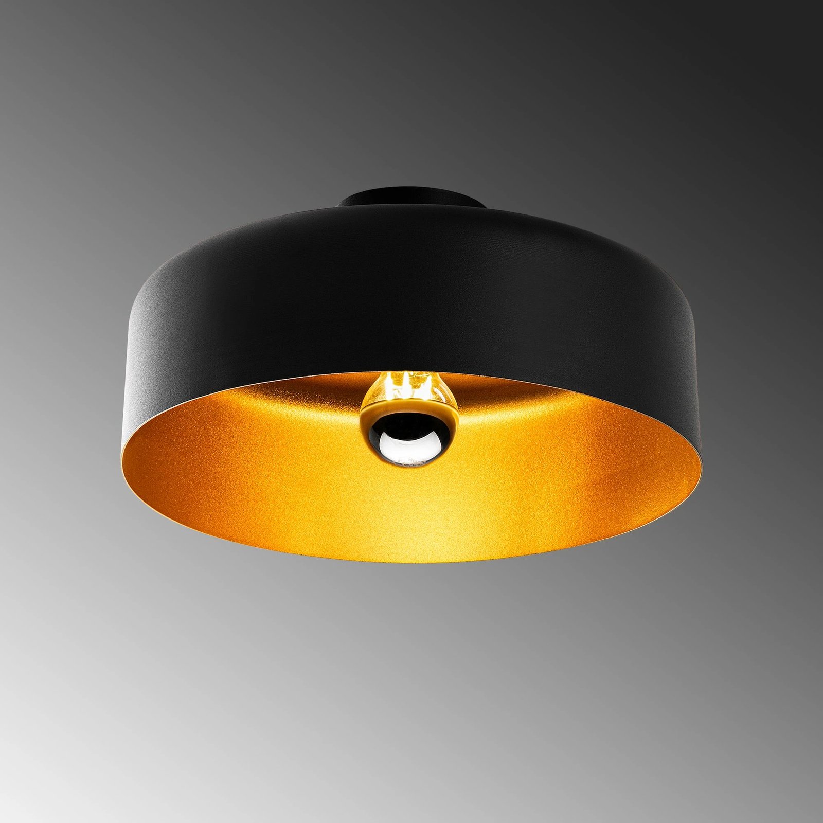 Llambë tavani Opviq Vesta - 15075, metal, ngjyrë e zezë Llambë tavani Opviq Vesta - 15075, metal, ngjyrë e zezë