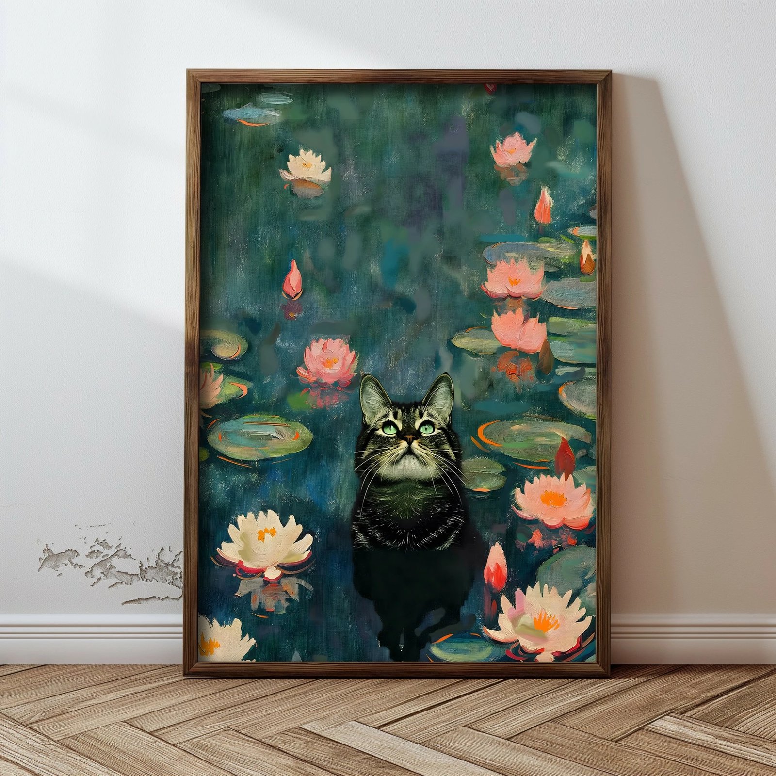 Pikturë dekorative me kornizë, MDF, Wallity, GE187-L