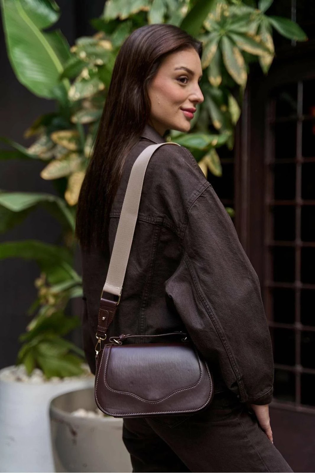Çantë dore Zoozie Bags, ngjyrë kafe, MK1020225SV10-013